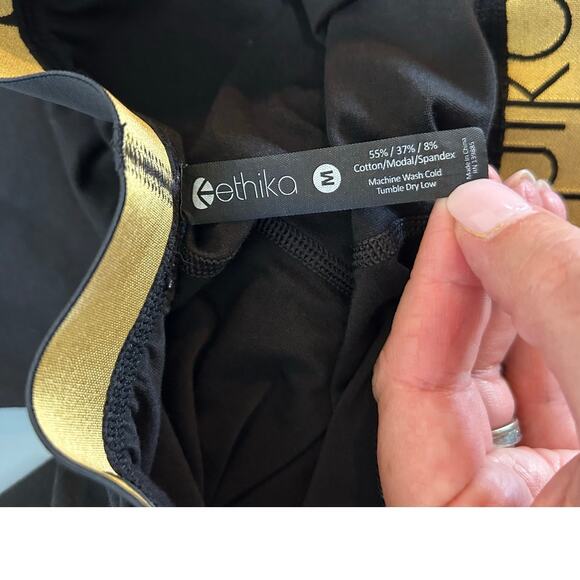 Ethika performance tights womens size M black - Picture 4 of 7